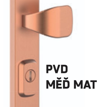 Bezpečnostné kovanie ROSTEX RN802 FONDI (MEĎ MAT)