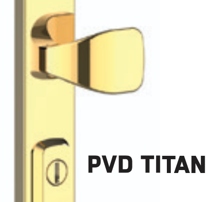 Bezpečnostné kovanie ROSTEX RN802 FONDI (TITAN LESK)