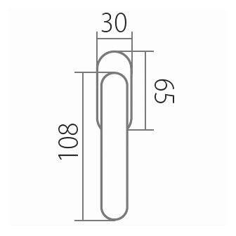 Okenné kovanie TWIN APOLLO P110 RO (AN, CP)