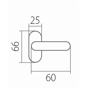 Okenné kovanie TWIN ELEGANT BA 1225 HO (A,CH,CH-SAT,NI-SAT,ABR)